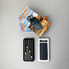 Power Bank Super з кабелем USB+Micro+Type-C+Lightning (20000mAh) Чорний, фото 2