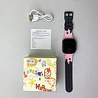 Дитячий годинник Smart Watch Q19 (Рожевий), фото 2