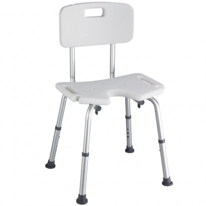 Розбірний стілець для ванної та душу з U-подібним вирізом ACSS10, фото 1