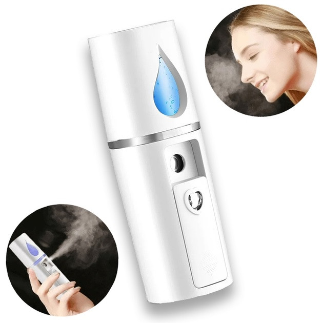 Зволожувач для шкіри обличчя ультразвуковий портативний Sprayer RK-L6, 20 мл, фото 1