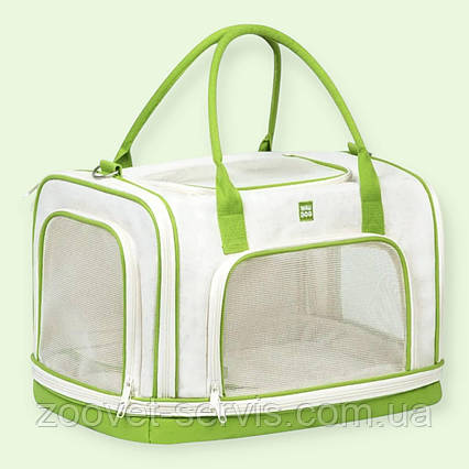 Сумка-переноска для собак і котів до 8 кг WAUDOG Relax Eco 47x30x28 см 9987, фото 1