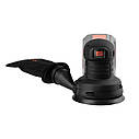 Акумуляторна ексцентрикова шліфмашина Dnipro-M DSO-200BC ULTRA + Батарея BP-240+ Зарядне FC-230, фото 2