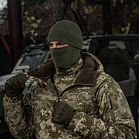 M-Tac шапка-підшоломник фліс ріп-стоп Army Olive, фото 7