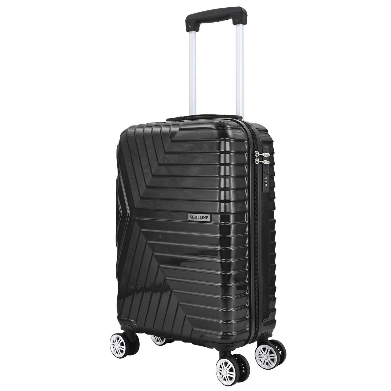Валіза Semi Line 20" (S) Black (T5765-1), фото 1