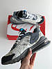 Чоловічі кросівки Nike Travis Scott Air Max 270 React Gray Найк аїр макс 270 Сірі підошва Аїр, фото 8