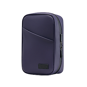 Органайзер, сумка для зарядок, дрібної електроніки та інших аксесуарів (Фіолетовий) 21*13*6.5 см