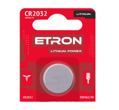 Батарейки ETRON Lithium Power CR2032 1 шт