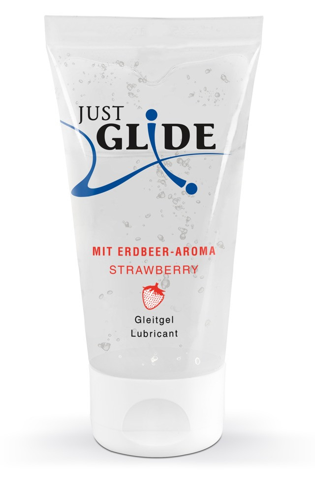 Лубрикант Just Glide Strawberry на водній основі 50 мл