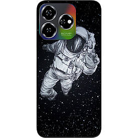 Чохол силіконовий Case для ZTE Nubia V60 з картинкою Космонавт