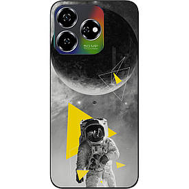 Чохол силіконовий Case для ZTE Nubia V60 з картинкою Астронавт