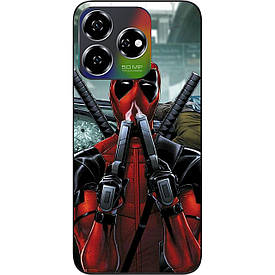 Силіконовий чохол Case для ZTE Nubia V60 з картинкою Дедпул