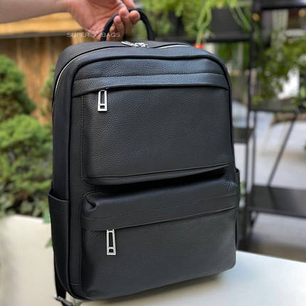 Чоловічий шкіряний рюкзак для ноутбука і подорожей Tiding Bag SB-133863, фото 1