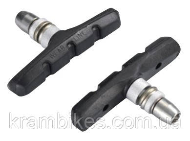 Колодки гальмівні V-brake Alligator  VB-620 Чорні
