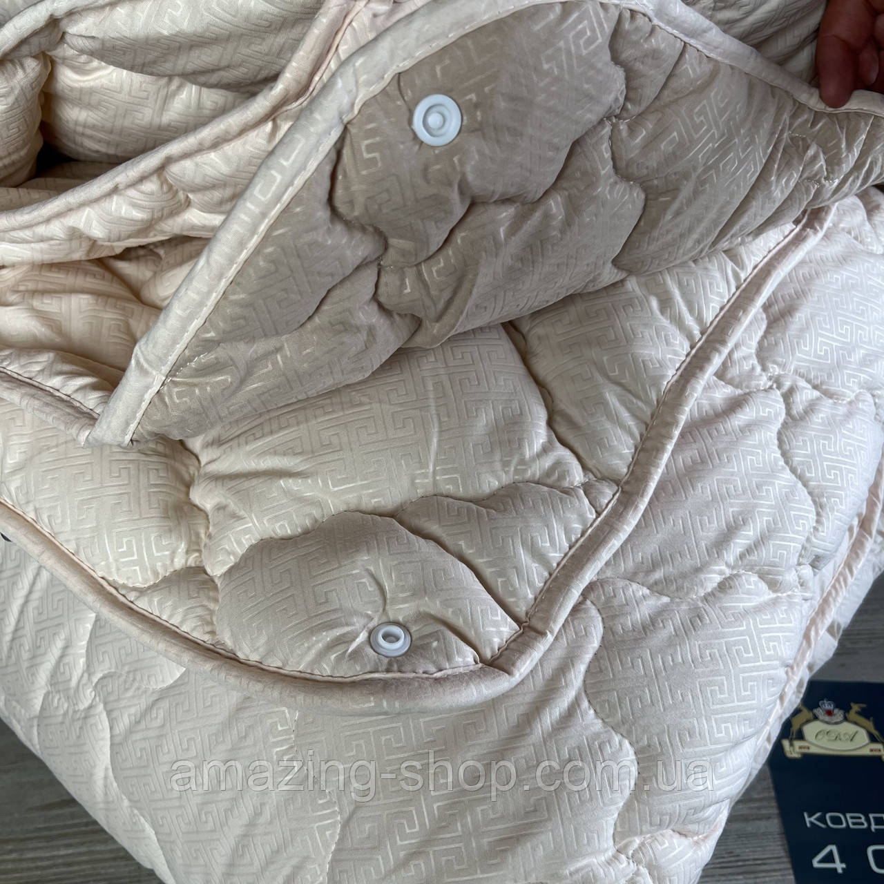 Ковдра зима-літо 4 сезони Розмір двуспальной 175х210 ОДА на кнопках стеганное 3 в 1, фото 1