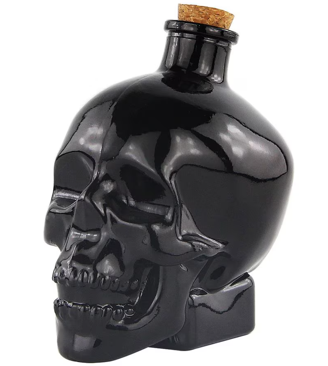 Пляшка у формі черепа Festive Voice Happy Halloween Skull Potion Bottle, фото 1