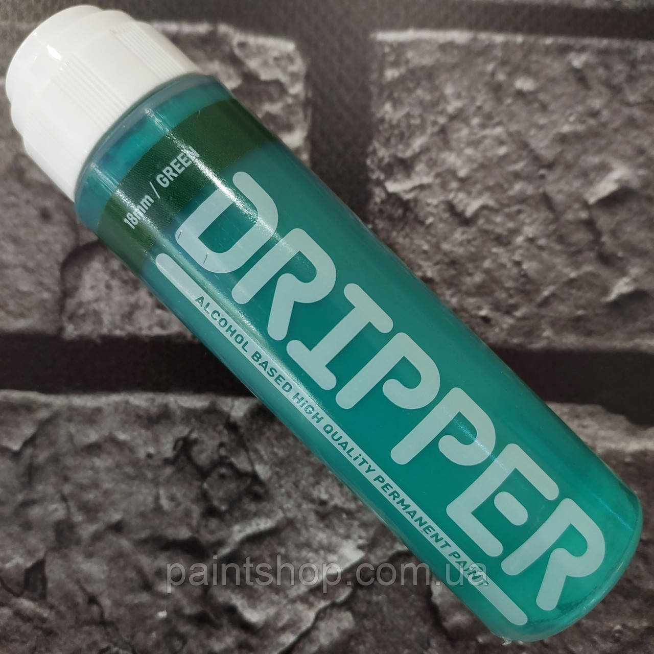 Маркер-сквізер Dope Dripper Green (Зелений) 18 мм, фото 1