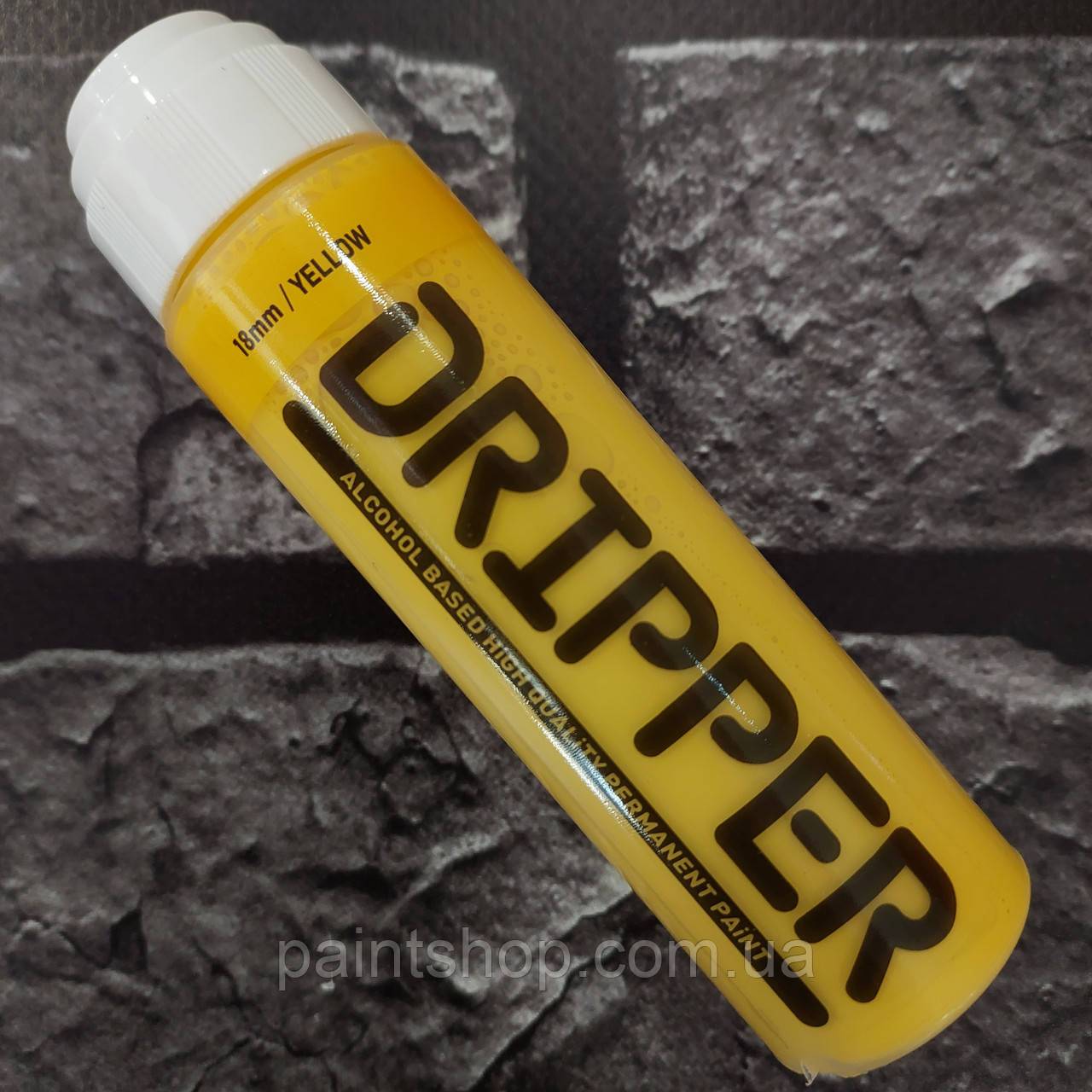 Маркер-сквізер Dope Dripper Yellow (Жовтий) 18 мм, фото 1