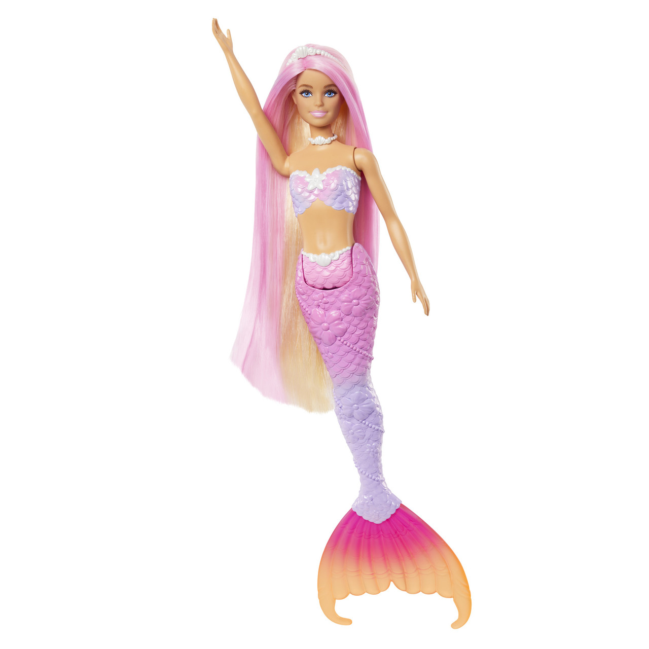 Лялька Barbie русалка Кольорова магія HRP97