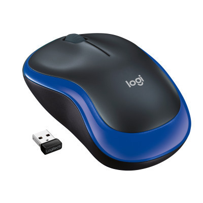 Мишка Logitech M185 blue (910-002239), фото 1