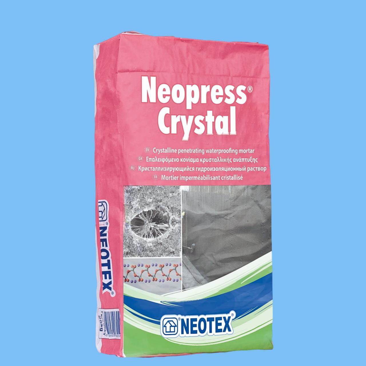 Гідроізоляційна система Neotex Neopress Crystal 25 кг