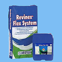 Двокомпонентна еластична гідроізоляційна система Neotex Revinex Flex U360 A+B 35KG
