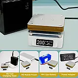 Термостіл Seque T55 переднагрівач плат із живленням від USB Type-C, DC + Блок живлення PD 100 W, фото 9