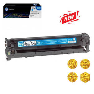 Картридж HP 125A cyan (CB541A) для принтера LJ CM1312, CM1312nfi, CP1210, CP1215, CP1510, CP1515n аналог, фото 1