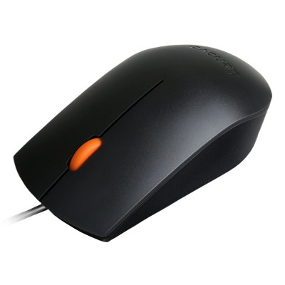 Мишка Lenovo 300 USB Black (GX30M39704), фото 1