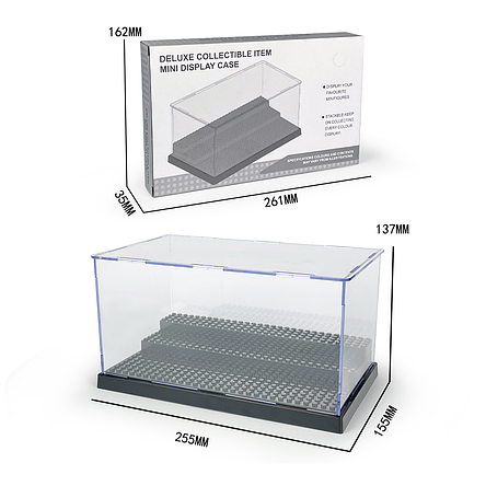Вітрина-бокс дисплей для колекціонування для Лего Lego Чорний, фото 2
