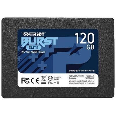 Накопичувач SSD 2.5" 120GB Burst Elite Patriot (PBE120GS25SSDR), фото 1
