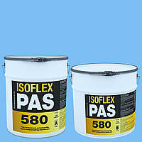 Полімочевинна гідроізоляційна мембрана двокомпонентна рідка гідроізоляція обмазочна холодного нанесення ISOFLEX PAS 580