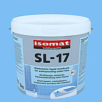 Гідроізоляція для ванн під плитку мембрана гідроізоляційна еластична Изомат сл 17