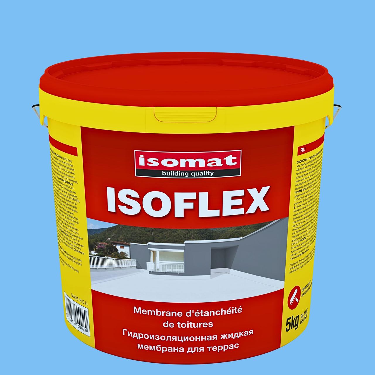 Гідроізоляція під плитку мембрана гідроізоляційна рідка однокомпонентна Ізофлекс