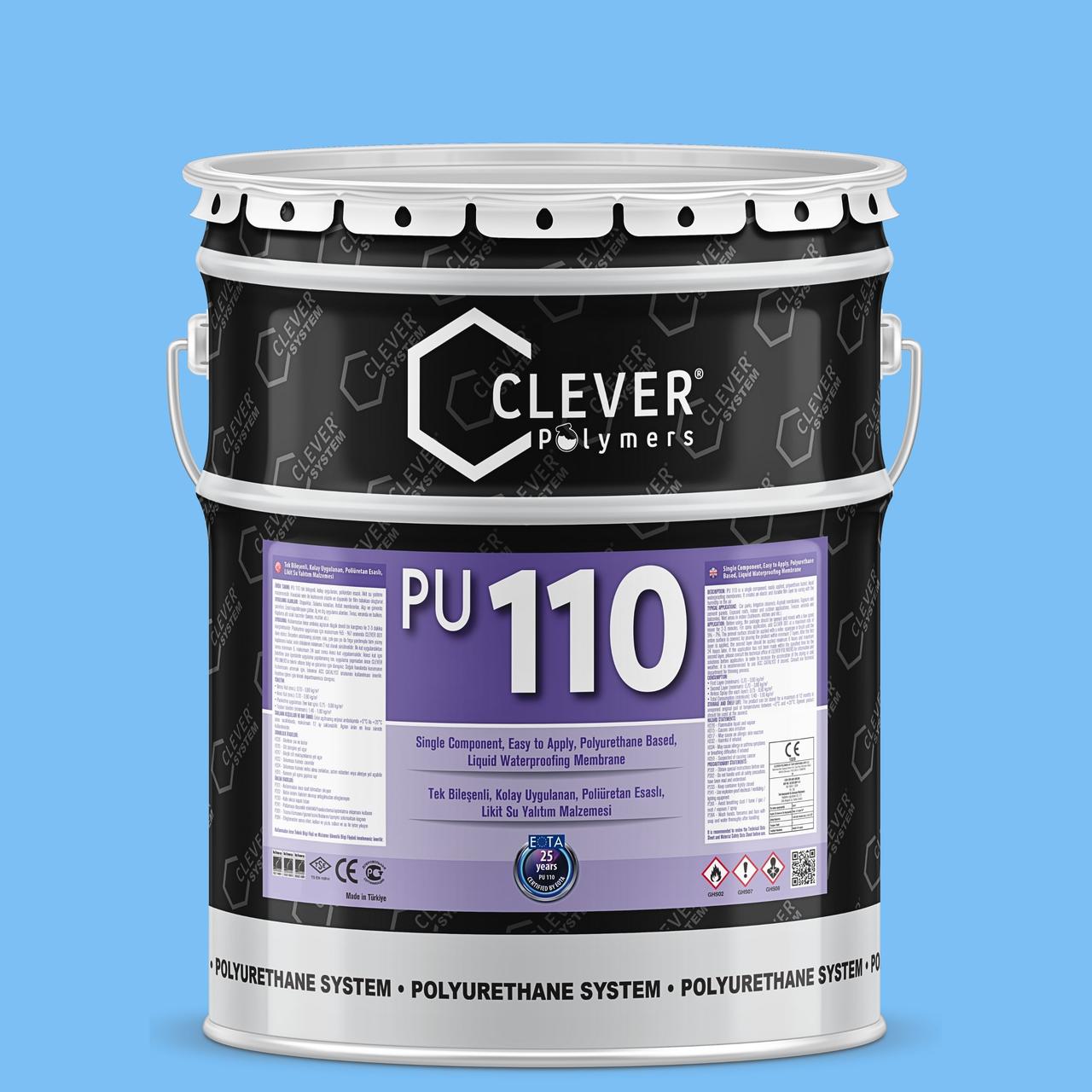 Поліуретанова гідроізоляція Clever PU Base 110 1К