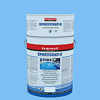 Гідроізоляційне епоксидне покриття для басейнів двокомпонентне захист бетону від вологи ISOMAT EPOXYCOAT S