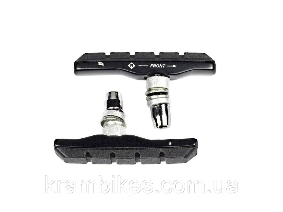 Колодки гальмівні V-brake CSC-945VC BL картриджні чорні