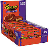 Шоколадні цукерки Reese's Milk Chocolate King Size Peanut Butter Pumpkins Halloween Candy 68 г, фото 6