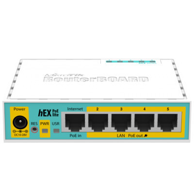 Маршрутизатор Mikrotik hEX PoE lite (RB750UPr2), фото 1