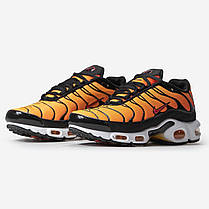 Чоловічі кросівки Nike Air Max Plus TN Sunset Orange Black Nike Air Max Plus TN Sunset Orange Найк Плюс ТН помаранчеві демісезон, фото 4
