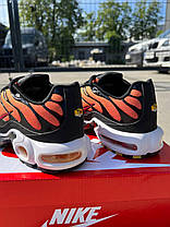 Чоловічі кросівки Nike Air Max Plus TN Sunset Orange Black Nike Air Max Plus TN Sunset Orange Найк Плюс ТН помаранчеві демісезон, фото 6