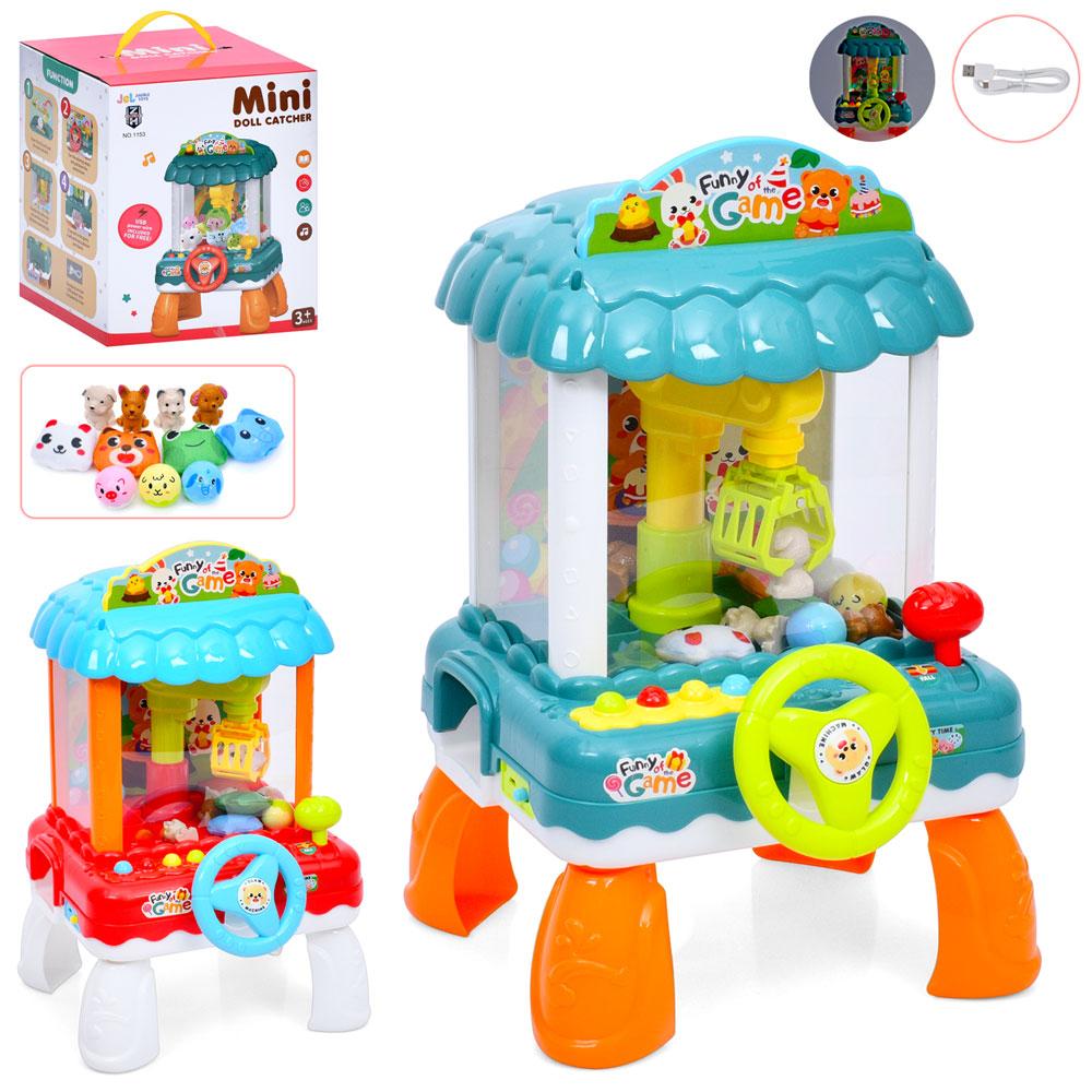 Гра 1153 гр.автомат,Розмаїття іграшку,кульки,2колір,муз.,світло,бат./мережа USB,кор.,25,5-24,5-30см, фото 1