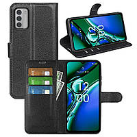 Чохол-книжка Litchie Wallet для Nokia G42 Black