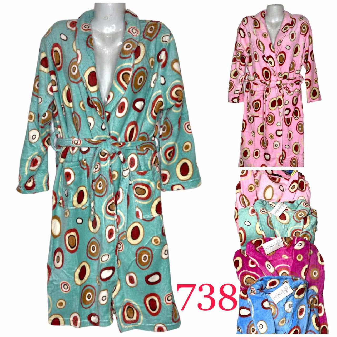 Махровий халат жіночий 48-56, фото 1