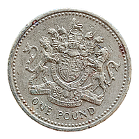 Велика Британія 1 фунт, 1993