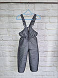 Дитячий зимовий комбінезон для хлопчика  від 80 до 126 см, фото 10