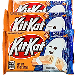 Шоколадний батончик Kit Kat Halloween Cinnamon Toast Flavored Creme Wafer Snack Size 42 г, фото 8