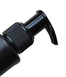 Флакон із дозатором для мила, гелю чорний 100 мл, фото 4