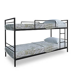 Ліжко металеве двоярусне "СІНГЛ" ТМ "Металл-Дизайн"