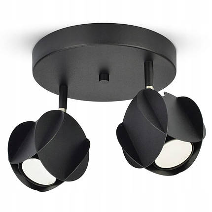 Світильник стельовий Люстра Plafon SPOT Reflector 450-EG2 GU10 LED чорний, фото 1