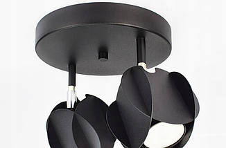 Світильник стельовий Люстра Plafon SPOT Reflector 450-EG2 GU10 LED чорний, фото 4